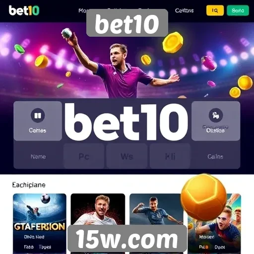 Principais recursos do site de jogos bet10